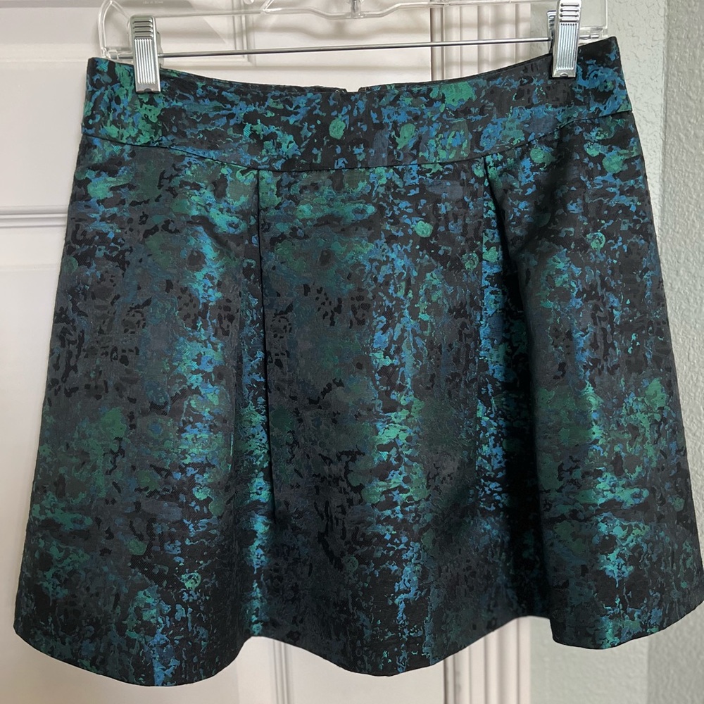 Banana Republic Damask Skater Skirt